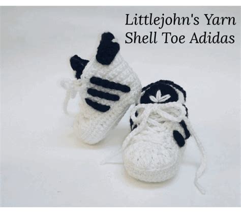 Free Crochet Adidas Pattern for Babies – Littlejohn's Yarn